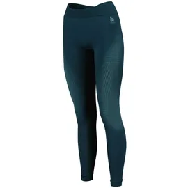 Odlo Performance Warm Eco Leggings - Blue Wing Teal / Polynya - XL