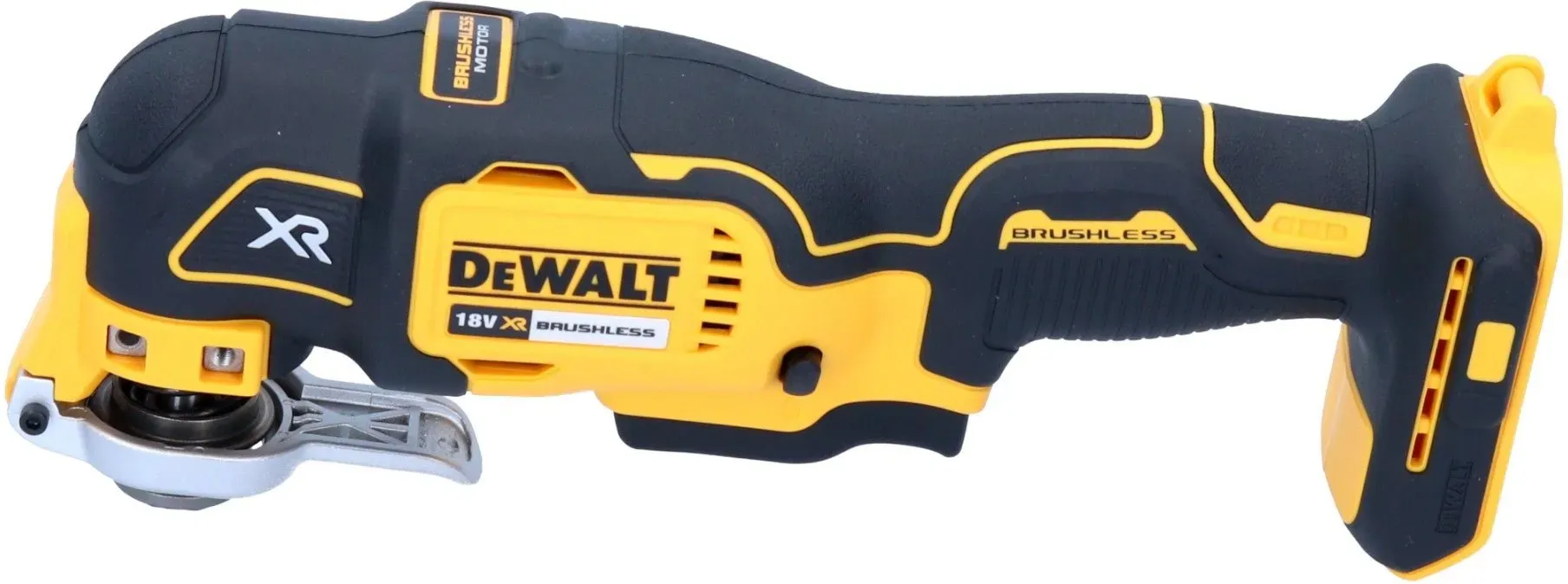 DeWalt DCS 355 D1 Akku Oszillierer Multitool 18 V Brushless + 1x Akku 2,0 Ah + Ladegerät +  Zubehör