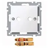 Merten Zentralplatte aktivweiß glänzend