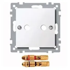 Merten Zentralplatte aktivweiß glänzend