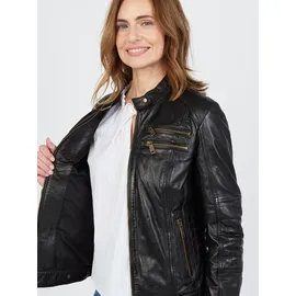 JCC Lederjacke Sirpa Black 40