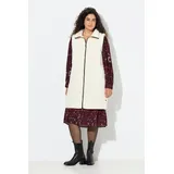 Ulla Popken Weste in offwhite | Gr.: 62/64