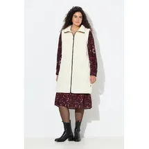Ulla Popken Weste in offwhite | Gr.: 62/64
