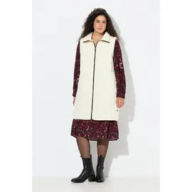 Ulla Popken Weste in offwhite | Gr.: 62/64