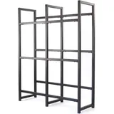 toboli Kistenregal aus Stahl, 91 x 31 x 116 cm, 20kg pro Ebene