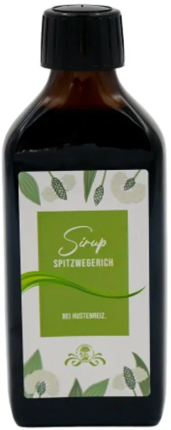 Spitzwegerich-Sirup (200 ml / 500 ml) - MT Naturprodukte