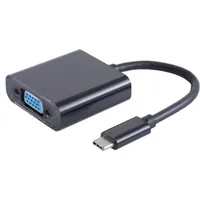 ShiverPeaks BASIC-S USB 3.1 - VGA Adapterkabel - Schwarz