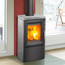Varde Ovne Kaminofen Aura 3 Naturstein grau 5 kW