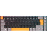 Cherry MX-LP 2.1 Compact Wireless schwarz/grau/orange, MX LOW PROFILE RGB SPEED, USB/Bluetooth, DE (G80-3860LVADE-2)