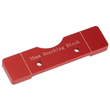 SOTech Anschlagblock Speziell für BLUM Aventos Funkschalter 23P5020 Zubehör für Bohrschablone BS-35-T45 BS-35-T48 BS-35-T52