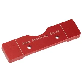 SOTech Anschlagblock Speziell für BLUM Aventos Funkschalter 23P5020 Zubehör für Bohrschablone BS-35-T45 BS-35-T48 BS-35-T52