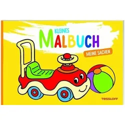 TESSLOFF 378864443 Kleines Malbuch. Meine Sachen