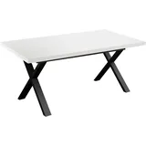 Mäusbacher 160 x 73 x 90 cm ausziehbar schwarz/weiß