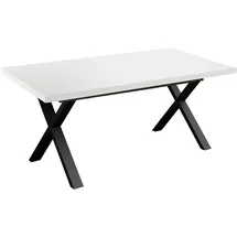 Mäusbacher 160 x 73 x 90 cm ausziehbar schwarz/weiß