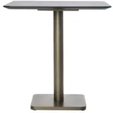 coco maison Brest Bistrotisch 75 x 75 x 75 cm Gold