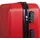 warenhandel könig Borsum 4-Rollen Cabin 55 cm / 38 l rot/gestreift
