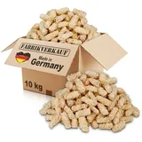 10 kg Anzündwolle als Grill- oder Kaminanzünder - 100% Holzwolle & Wachs