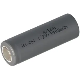 AccuCell NiMH Akku 1,2V 1400mAh 4/5AA ohne Lötfahne 43 x 14,5mm