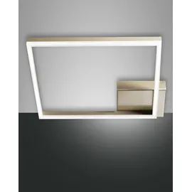 Fabas Luce Bard 1x39W 42x42 cm gold edelmatt