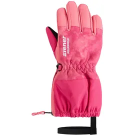 Ziener LEVIO-Z Skihandschuhe Tie Dye Pop Pink 3,5