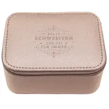 H&H Schmuckbox Metallic Schwester