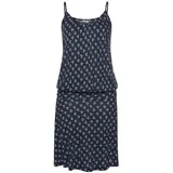 Beachtime Strandkleid Blau/Weiß Ankerdruck 44