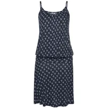 Beachtime Strandkleid Blau/Weiß Ankerdruck 44