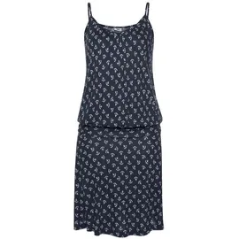 Beachtime Strandkleid Blau/Weiß Ankerdruck 44