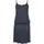 Beachtime Strandkleid Blau/Weiß Ankerdruck 44