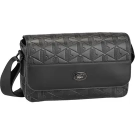 Lacoste Umhängetasche Nomogramme Flap Crossover Bag S Noir