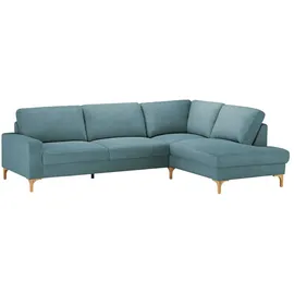 Gray & Jones Cord-Sofa Capa ¦ türkis/petrol ¦ Maße (cm): B: 276 H: 86 T: 200.0