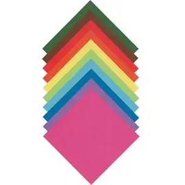Folia Faltblätter INTENSIV mehrfarbig 100 Blatt Bastelpapier 70 g/m2