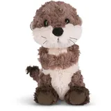 NICI 49156 - Forest Friends, Otter Oda Schlenker, Plüsch, 35 cm, GREEN