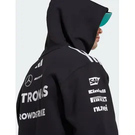 adidas Herren Mercedes - AMG Petronas Formula ONE Team Team Hood Men, Black/White, XL