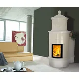 Austroflamm Kamineinsatz | 45X51 K | runde Scheibe | gussgrau | 6 kW