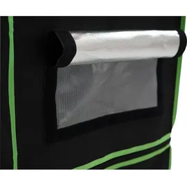 Zelsius Grow Tent 80 x 80 x 180 cm grau/schwarz Pflanzenzucht Indoor