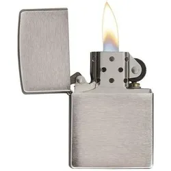 Zippo Feuerzeug - Matt verchromt silber No Size