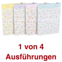 Oxford Notizblock GO Floral DIN A6 liniert, 1 St.