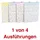 Oxford Notizblock GO Floral DIN A6 liniert, 1 St.