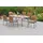 Merxx Keros Set 13-tlg. mit Gartentisch Ausziehbar 180/240 x 100 cm inkl. Kissen