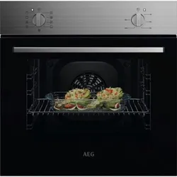 AEG Einbaubackofen Serie 5000 SurroundCook®, Edelstahl mit Antifingerprint NBU5A10CM