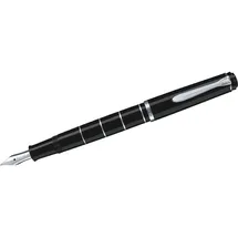 Pelikan Classic 215 schwarz hochglänzend M (mittel), 1 St.
