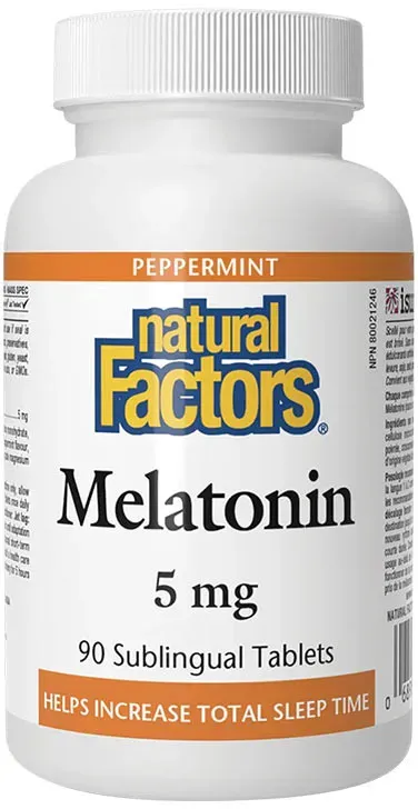 natural factors melatonin
