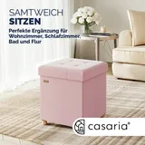 CASARIA Sitzhocker Rosa