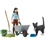 Schleich Horse Club Ausmist-und Pflegeset mit Emily (42747)
