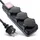 InLine InLine® Outdoor-Steckdosenleiste, 3-fach Schutzkontakt, IP44, mit Schalter, 10m
