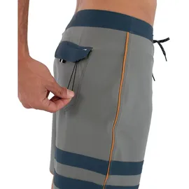 Hurley Boardshorts Phantom Eco Block Party Grau/Weiß 32