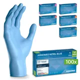 arnomed NITRIL BLUE Nitrilhandschuhe blau puderfrei 7/S