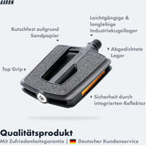 AARON Urban Fahrradpedale - Schwarz