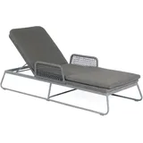 SonnenPartner Poison Loungeliege 202 x 78 x 0 cm Dunkelgrau